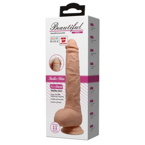 Beautiful Dick 11 " Vibrating Dildo