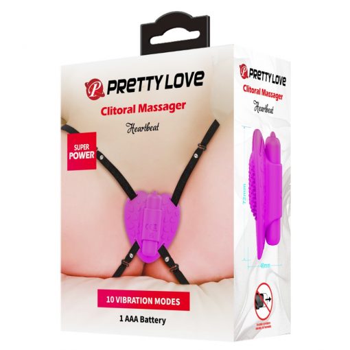  Pretty Love Heartbeat Clitoral Massager Clitoral stimulator