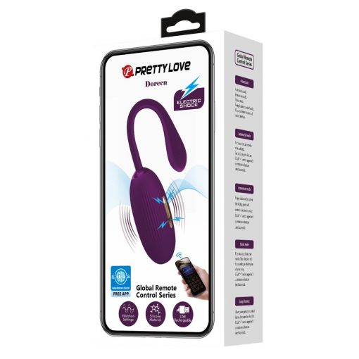  Pretty Love Doreen Purple Vibrator