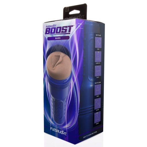  Fleshlight Boost Bang Medium Dark (RP) Male Masturbator