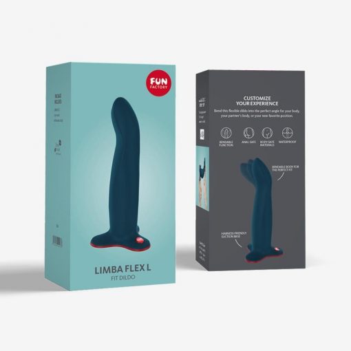  LIMBA FLEX L Velvet Blue Dildo