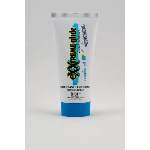  HOT eXXtreme Glide - waterbased lubricant + comfort oil a+ 100 ml Water-based lubricant