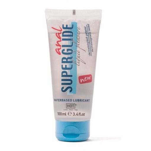 HOT Anal Superglide Liquid Pleasure - waterbased lubricant 100 ml Water-based lubricant