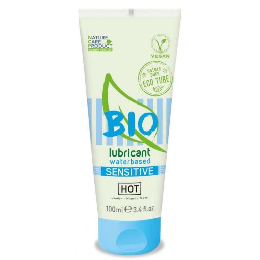  HOT BIO lubricant waterbased Sensitiv 100 ml Water-based Lubricant