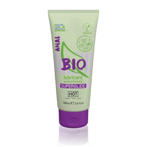  HOT BIO lubricant waterbased Superglide Anal 100 ml Water-based lubricant