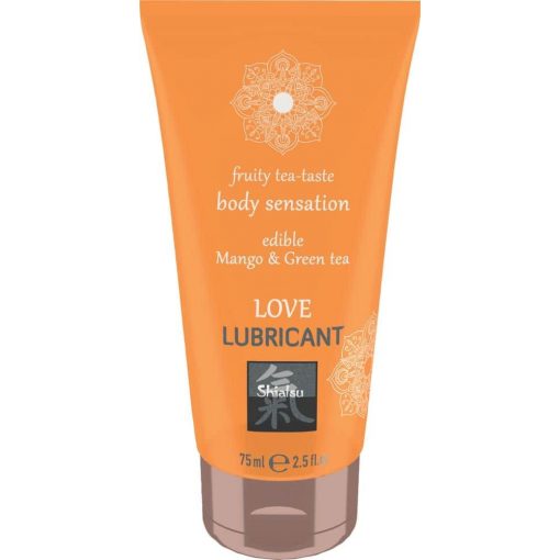  Love Lubricant edible - Mango & Green Tea 75ml Water-based Lubricant