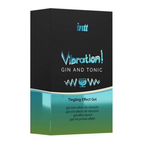  VIBRATION GIN & TONIC AIRLESS BOTTLE 15ML + BOX Desire enhancer