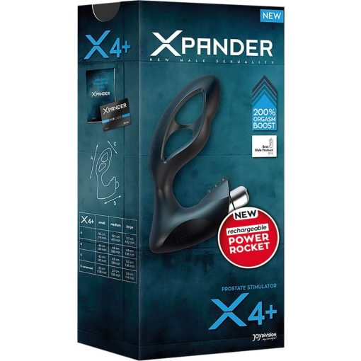  XPANDER X4+ Rechargeable PowerRocket Medium Prostate Massager