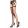  721653 CRISS CROSS SHEER GARTER BELT STOCKING O/S BLK Stockings