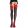  Contrast Top Thigh High Black/Red O/S Tights/Garset