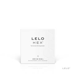  HEX Condoms Original 3 Pack Condoms