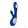  Soraya Wave Midnight Blue Nonfigurative Vibrator