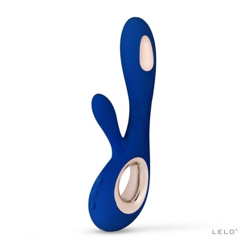  Soraya Wave Midnight Blue Nonfigurative Vibrator