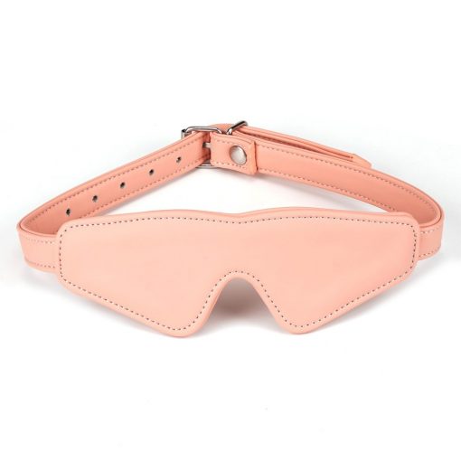  Pink Organosilicon Blindfold Mask/Headband/Headcover