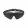 Black Organosilicon Blindfold Mask/Blindfold/Headgear