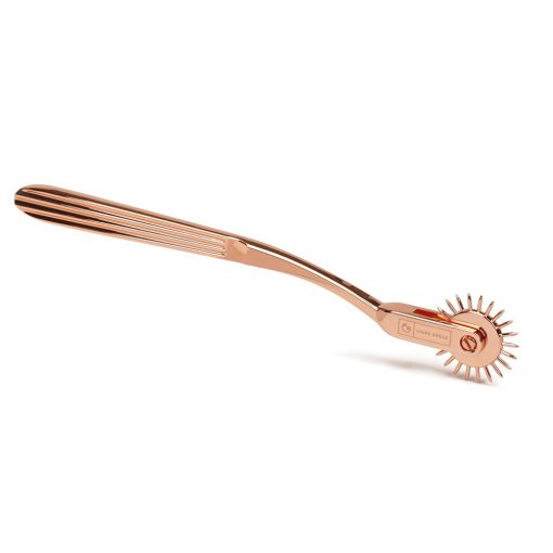  One-Row Wartenberg Pinwheel Rose Gold BDSM Accessory