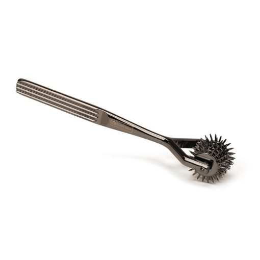  Five-Row Wartenberg Pinwheel Pewter BDSM accessory