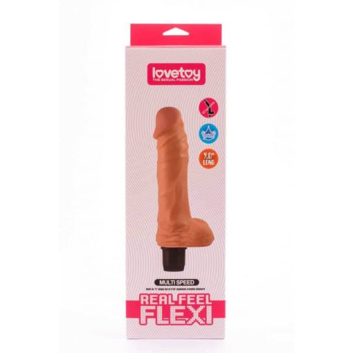  9" Real Feel Flexi Multi Speed Vibrator 1 Realistic vibrator