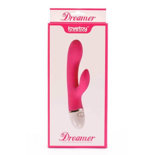  Lovetoy Dreamer Vibrator Rose Red Nonfigurative Vibrator