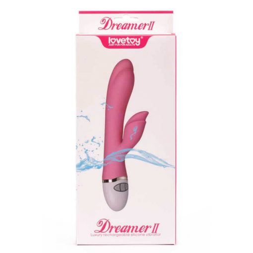  Lovetoy Dreamer II Vibrator Pink Nonfigurative Vibrator