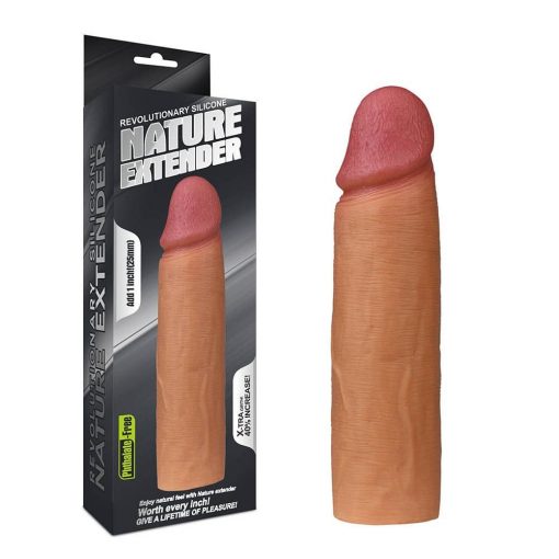  Revolutionary Silicone Nature Extender 1 Penis Sleeve/Extender