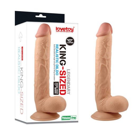  10" Legendary King-sized Realistic Dildo Dildo