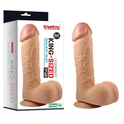  9" Legendary King-Sized Realistic Dildo Dildo