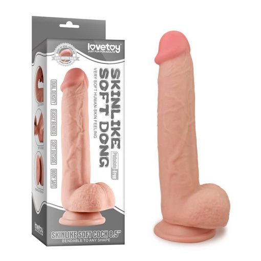  8.5" Skinlike Soft Dong Dildo