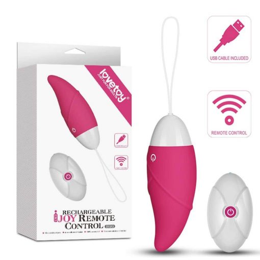  IJOY Wireless Remote Control Rechargeable Egg Pink 3 Vibrator