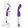  Rechargeable IJOY Versatile Tickler Purple Vibrator