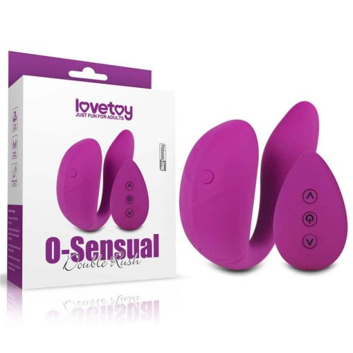  O-Sensual Double Rush Nonfigurative Vibrator