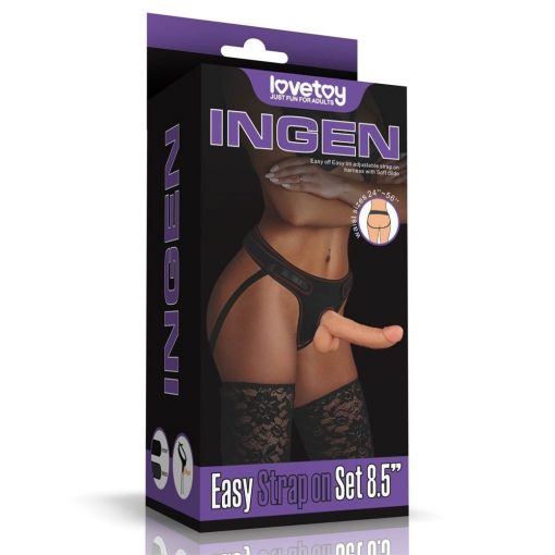  Easy Strapon Set 8.5'' Strap-on Device