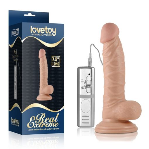  7.5" Real Extreme Vibrating Dildo Realistic vibrator