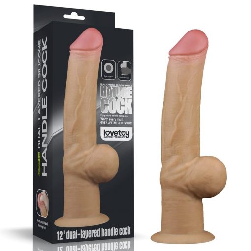  12'' Handle Cock Dildo