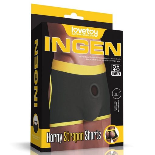 Horny Strapon Shorts XL/XXL (38 - 42 inch waist) Attachable Device