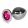  Rosebud Classic Metal Plug L Fuchsia Butt plug