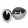  Rosebud Classic Metal Plug L Black Butt plug