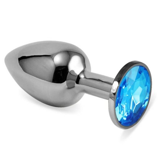  Rosebud Classic Metal Plug S Blue Butt plug