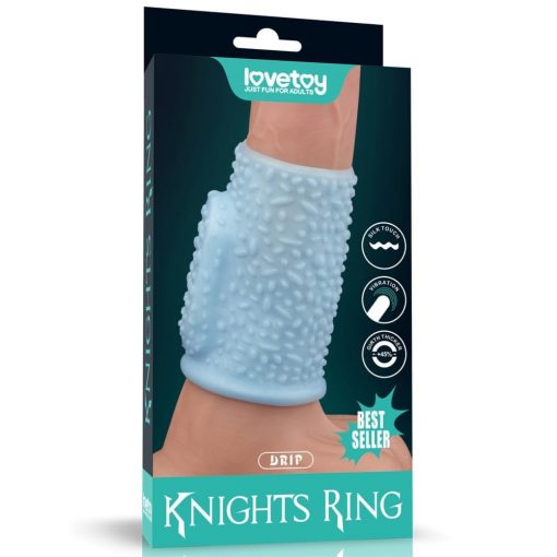  Vibrating Drip Knights Ring Penis Ring/Cuff