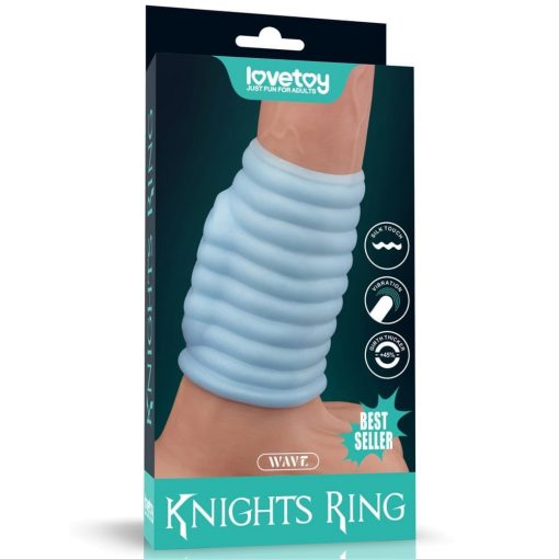  Vibrating Wave Knights Ring Penis Ring/Cuff