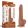  7.5'' Sliding Skin Dual Layer Dong Brown II Dildo