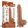  8'' Sliding Skin Dual Layer Dong Brown I Dildo