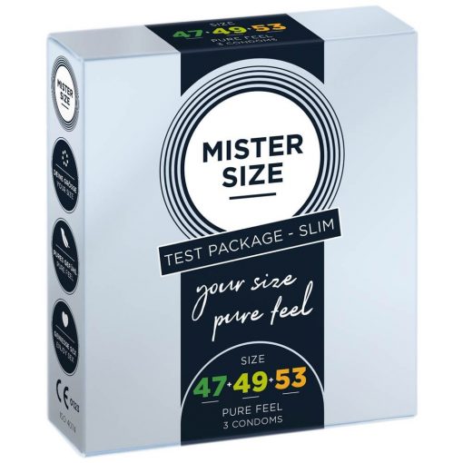  MISTER SIZE - 47-49-53 (3 condoms) Condom