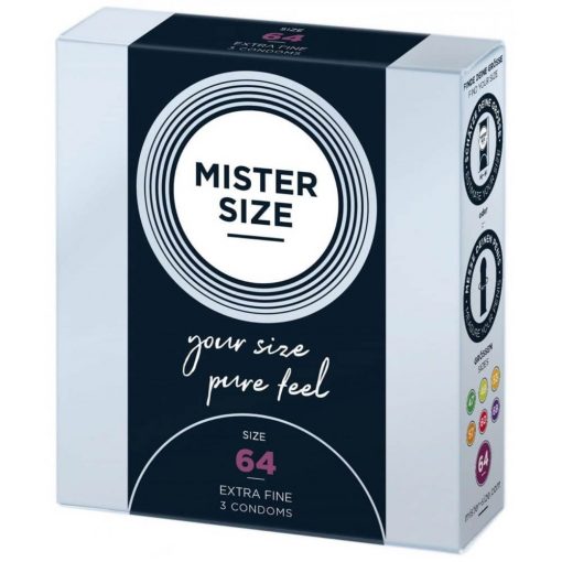 MISTER SIZE 64 mm Condoms 3 pieces Condom