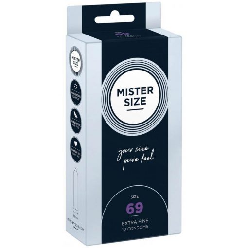  MISTER SIZE 69 mm Condoms 10 pieces Condoms