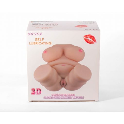  Double Hole 3D Masturbator V Male masturbator