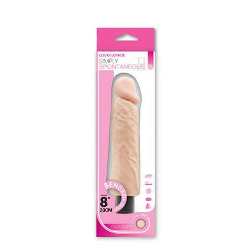  SIMPLY SPONTANEOUS 2 8" DUO DENSITY Realistic vibrator