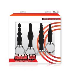  BACK UP BUTT PLUG KIT BLACK Set (accessories)