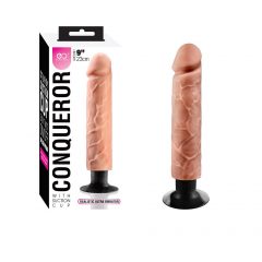    CONQUEROR 9" TPR MULTI-SPEED VIBRATOR Realistic vibrator