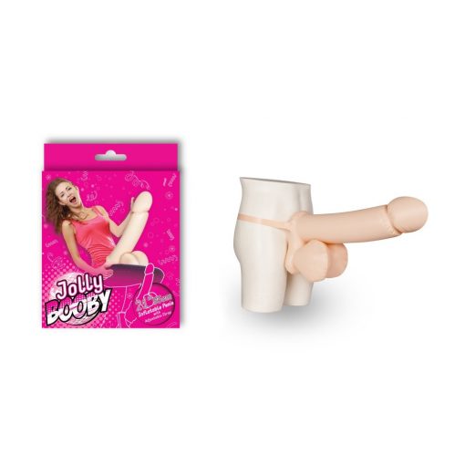  JOLLY BOOBY-INFLATABLE PENIS toy and gift